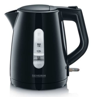 Severin WK 3410 czajnik elektryczny 1 l 2200 W Czarny