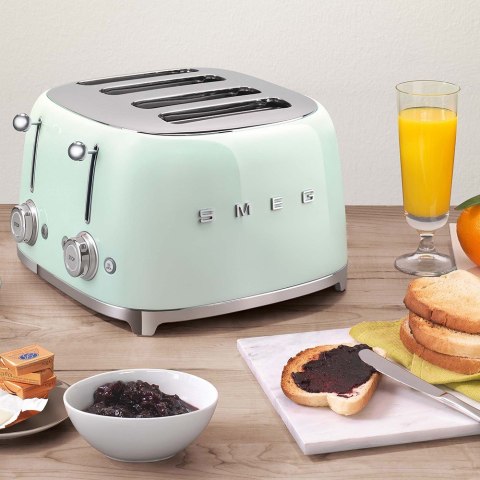 Toster Smeg TSF03PGEU zielony 2000 W