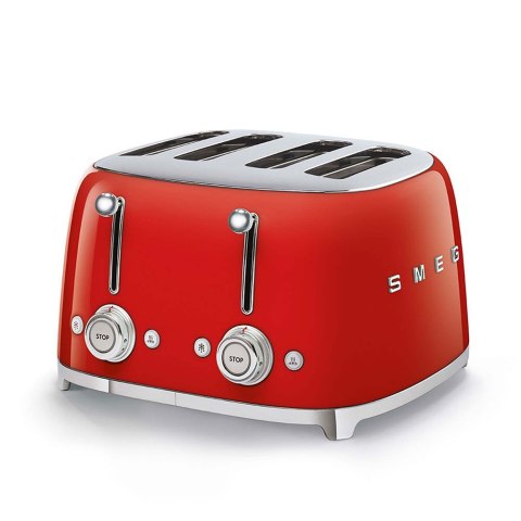 Toster Smeg TSF03RDEU 4 kromek czerwony 2000 W Toster Smeg TSF03RDEU 4 kromek czerwony 2000 W