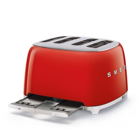 Toster Smeg TSF03RDEU 4 kromek czerwony 2000 W Toster Smeg TSF03RDEU 4 kromek czerwony 2000 W