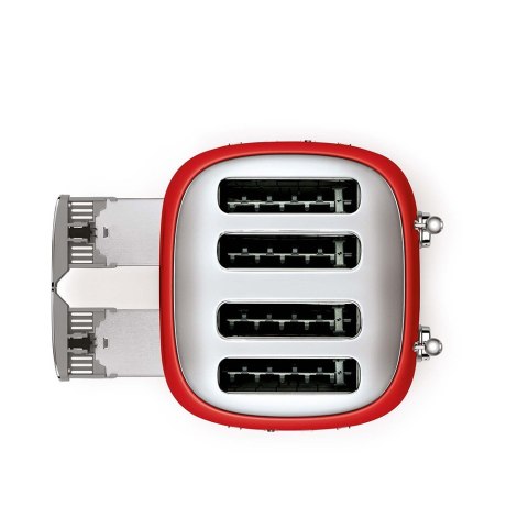 Toster Smeg TSF03RDEU 4 kromek czerwony 2000 W Toster Smeg TSF03RDEU 4 kromek czerwony 2000 W