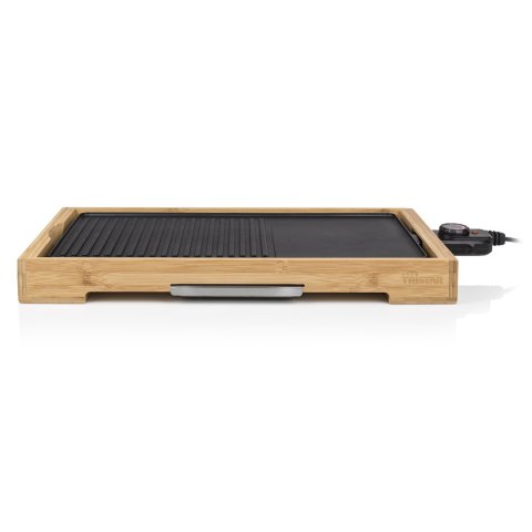 Tristar BP-2641 grill Gril Blad Prąd elektryczny Bambusowy, Czarny 2200 W