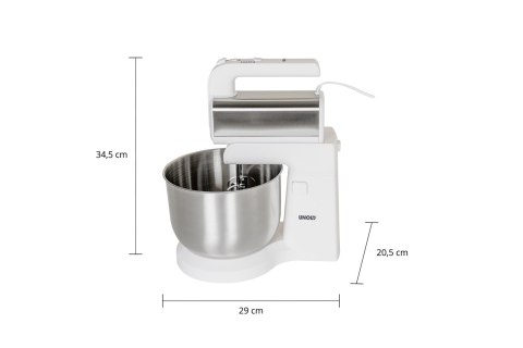 Unold Blender ręczny z misą miksującą Hannah biały srebrny