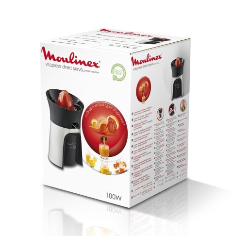 Wyciskarka do soków Moulinex Vitapress Direct Serve srebrny (PC603D10) Wyciskarka do soków Moulinex Vitapress Direct Serve srebrny (PC603D10)