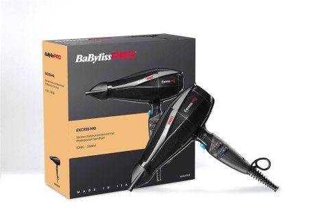 BaByliss Excess-HQ suszarka do włosów 2600 W Czarny BaByliss Excess-HQ suszarka do włosów 2600 W Czarny