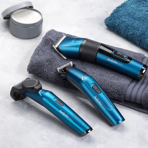 BaByliss Japanese Steel Digital Hair Clipper Czarny, Morski 45 Litowo-jonowa (Li-Ion)