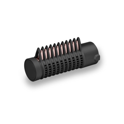 BaByliss Perfect Finish Szczotka z gorącym powietrzem Ciepły Czarny 1000 W 2,2 m