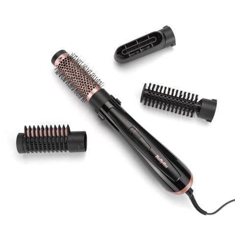 BaByliss Perfect Finish Szczotka z gorącym powietrzem Ciepły Czarny 1000 W 2,2 m