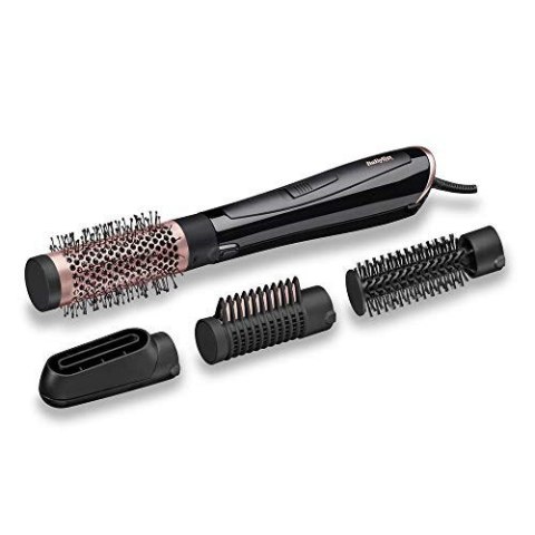 BaByliss Perfect Finish Szczotka z gorącym powietrzem Ciepły Czarny 1000 W 2,2 m