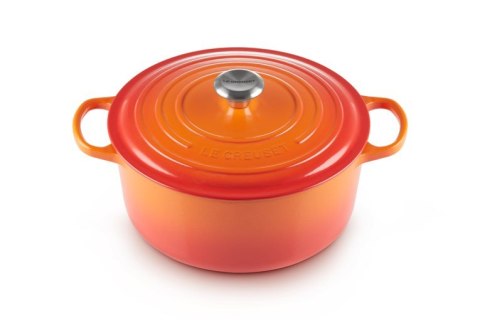 Le Creuset Signature Roaster okrągły piekarnik 28cm czerwony Le Creuset Signature Roaster okrągły piekarnik 28cm czerwony