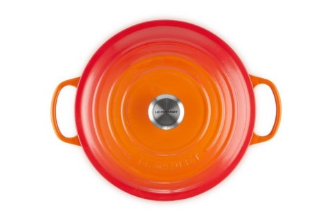 Le Creuset Signature Roaster okrągły piekarnik 28cm czerwony Le Creuset Signature Roaster okrągły piekarnik 28cm czerwony