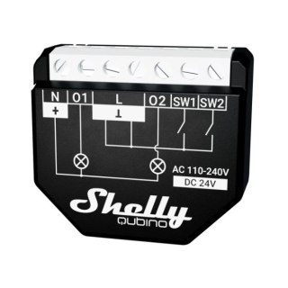 Moduł zdalny Fala Shelly Qubino 2PM (QBWAV2PM)