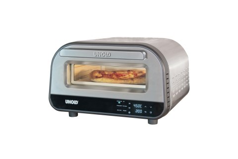 Niestary piec do pizzy Luigi srebrny (68816)