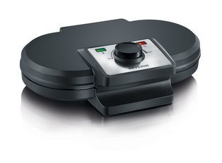 Severin WA 2106 gofrownica 2 gof. 1200 W Czarny