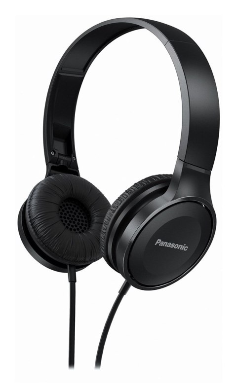 Słuchawki Panasonic RP-HF100ME-K (nauszne; TAK - Przewodowy; kolor czarny