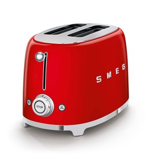 Smeg TSF01RDEU toster 6 2 kaw. 950 W Czerwony