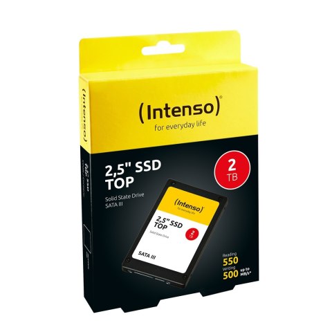 Dysk SSD Intenso 3812470 2 TB 2.5" 550 MB/s 6 Gbit/s Dysk SSD Intenso 3812470 2 TB 2.5" 550 MB/s 6 Gbit/s