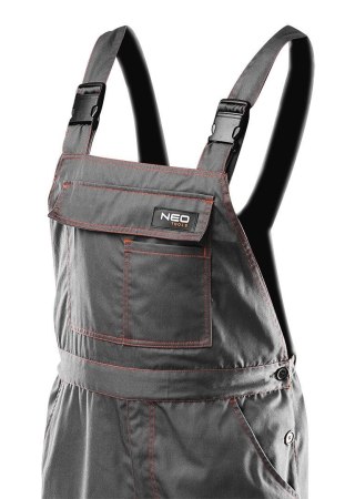 Spodnie robocze na szelkach NEO BASIC 81-430-XXL, rozmiar XXL/58