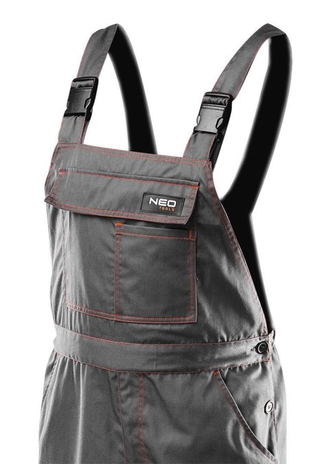 Spodnie robocze na szelkach NEO BASIC 81-430-XXL, rozmiar XXL/58