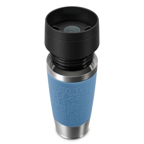 EMSA Travel Mug Classic 36 ml Niebieski, Stal nierdzewna EMSA Travel Mug Classic 36 ml Niebieski, Stal nierdzewna