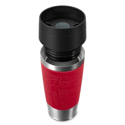 EMSA Travel Mug Classic N2020400 kubek podróżny 360 ml Czarny, Czerwony, Stal nierdzewna Stal nierdzewna EMSA Travel Mug Classic N2020400 kubek podróżny 360 ml Czarny, Czerwony, Stal nierdzewna Stal nierdzewna