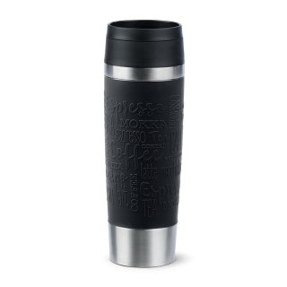 EMSA Travel Mug Classic N2022000 kubek podróżny 500 ml Czarny, Stal nierdzewna Stal nierdzewna