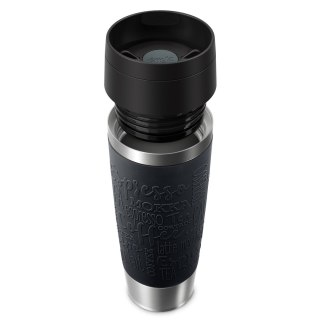 EMSA Travel Mug Classic N2022000 kubek podróżny 500 ml Czarny, Stal nierdzewna Stal nierdzewna