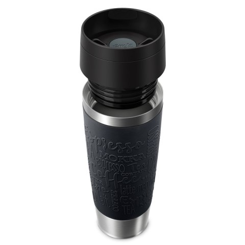 EMSA Travel Mug Classic N2022000 kubek podróżny 500 ml Czarny, Stal nierdzewna Stal nierdzewna EMSA Travel Mug Classic N2022000 kubek podróżny 500 ml Czarny, Stal nierdzewna Stal nierdzewna