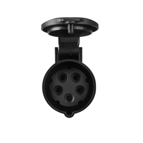 Green Cell Przejściówka Adapter Siłowy Czerwony CEE 16A 400V 5P do Gniazda Schuko 230V Green Cell Przejściówka Adapter Siłowy Czerwony CEE 16A 400V 5P do Gniazda Schuko 230V
