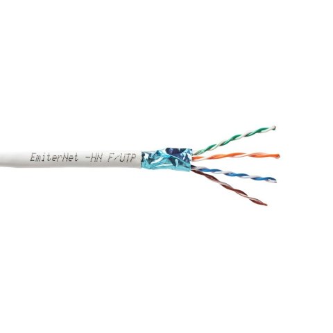 Kabel Emiter Net FTP (F/UTP) kat.5e 350MHz, drut 4x2x24 AWG, PVC Kabel Emiter Net FTP (F/UTP) kat.5e 350MHz, drut 4x2x24 AWG, PVC