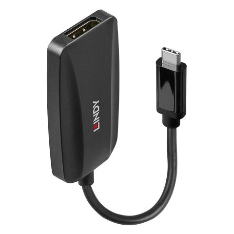 Lindy 43337 adapter kablowy 0,13 m USB Type-C DisplayPort Czarny Lindy 43337 adapter kablowy 0,13 m USB Type-C DisplayPort Czarny