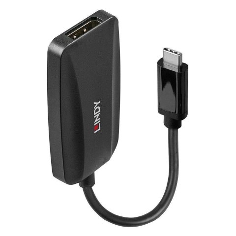 Lindy 43337 adapter kablowy 0,13 m USB Type-C DisplayPort Czarny Lindy 43337 adapter kablowy 0,13 m USB Type-C DisplayPort Czarny