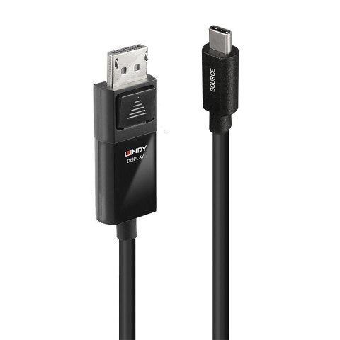 Lindy 43342 stacja dokująca USB Type-C Czarny Lindy 43342 stacja dokująca USB Type-C Czarny