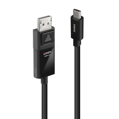 Lindy 43342 stacja dokująca USB Type-C Czarny Lindy 43342 stacja dokująca USB Type-C Czarny