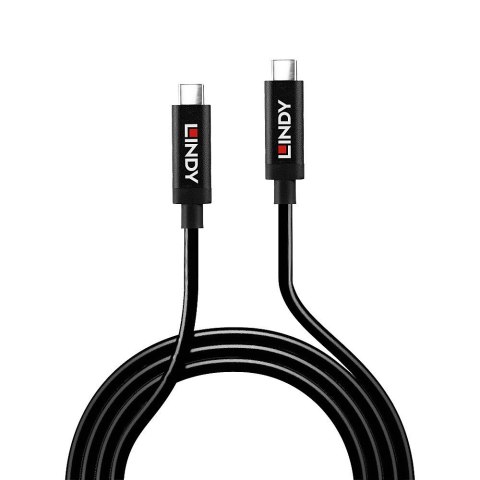 Lindy 43348 kabel USB USB 3.2 Gen 2 (3.1 Gen 2) 3 m USB C Czarny Lindy 43348 kabel USB USB 3.2 Gen 2 (3.1 Gen 2) 3 m USB C Czarny