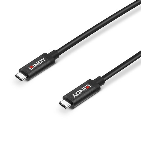 Lindy 43348 kabel USB USB 3.2 Gen 2 (3.1 Gen 2) 3 m USB C Czarny Lindy 43348 kabel USB USB 3.2 Gen 2 (3.1 Gen 2) 3 m USB C Czarny