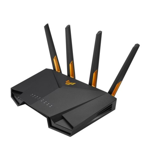 ASUS TUF Gaming AX3000 V2 router bezprzewodowy Gigabit Ethernet Dual-band (2.4 GHz/5 GHz) Czarny, Pomarańczowy ASUS TUF Gaming AX3000 V2 router bezprzewodowy Gigabit Ethernet Dual-band (2.4 GHz/5 GHz) Czarny, Pomarańczowy
