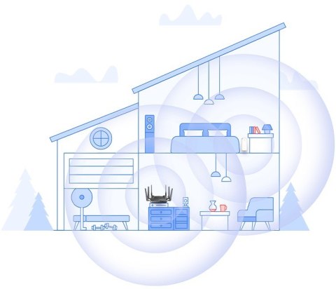 D-Link AX1800 Mesh Wi-Fi 6 Range Wzmacniacz sieciowy Biały 100, 1000 Mbit/s