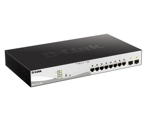 D-Link DGS-1210-10MP Zarządzany L2 Gigabit Ethernet (10/100/1000) Obsługa PoE Czarny, Szary D-Link DGS-1210-10MP Zarządzany L2 Gigabit Ethernet (10/100/1000) Obsługa PoE Czarny, Szary