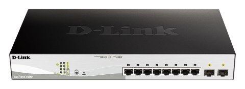 D-Link DGS-1210-10MP Zarządzany L2 Gigabit Ethernet (10/100/1000) Obsługa PoE Czarny, Szary D-Link DGS-1210-10MP Zarządzany L2 Gigabit Ethernet (10/100/1000) Obsługa PoE Czarny, Szary