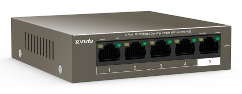 Switch PoE Tenda TEF1105P-4-63W (5x 10/100Mbps) Switch PoE Tenda TEF1105P-4-63W (5x 10/100Mbps)