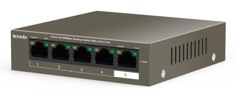 Switch PoE Tenda TEF1105P-4-63W (5x 10/100Mbps) Switch PoE Tenda TEF1105P-4-63W (5x 10/100Mbps)