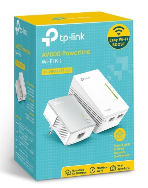 TP-Link AV600 600 Mbit/s Przewodowa sieć LAN Wi-Fi Biały 1 szt. TP-Link AV600 600 Mbit/s Przewodowa sieć LAN Wi-Fi Biały 1 szt.