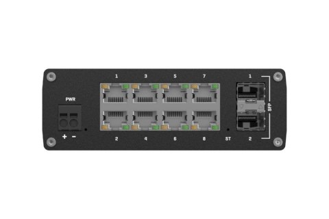 Teltonika TSW212 Zarządzany L2 Gigabit Ethernet (10/100/1000) Czarny