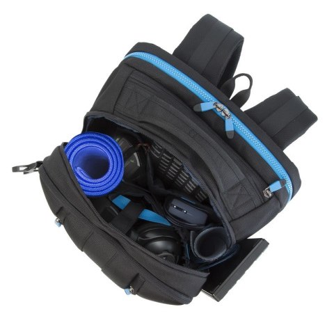 Rivacase 7860 torba na notebooka 43,9 cm (17.3") Plecak Czarny, Niebieski