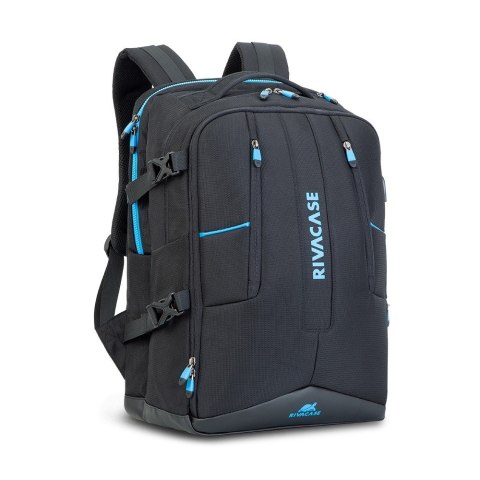 Rivacase 7860 torba na notebooka 43,9 cm (17.3") Plecak Czarny, Niebieski
