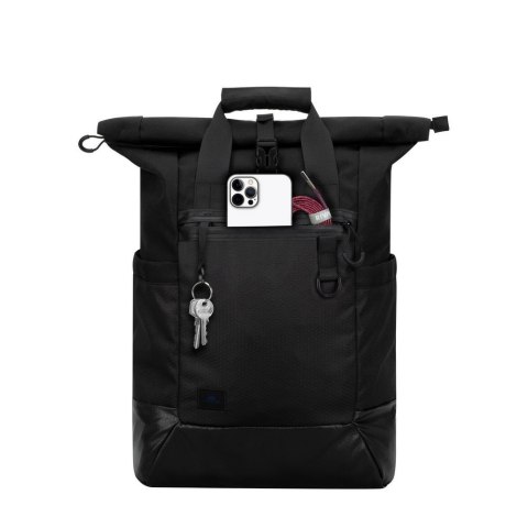 Rivacase Dijon 39,6 cm (15.6") Plecak Czarny