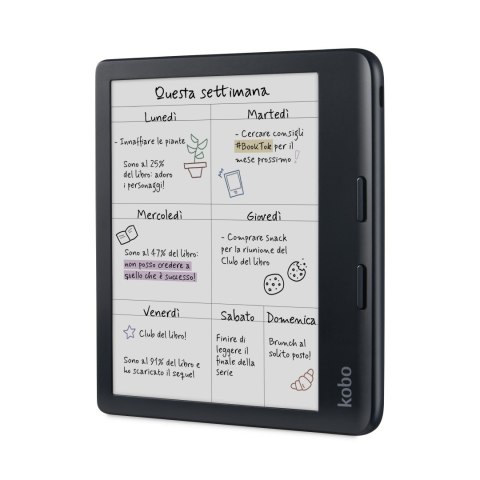 Czytnik eBook Kobo Libra Kolor Schwarz Zestaw z rysikiem 2
