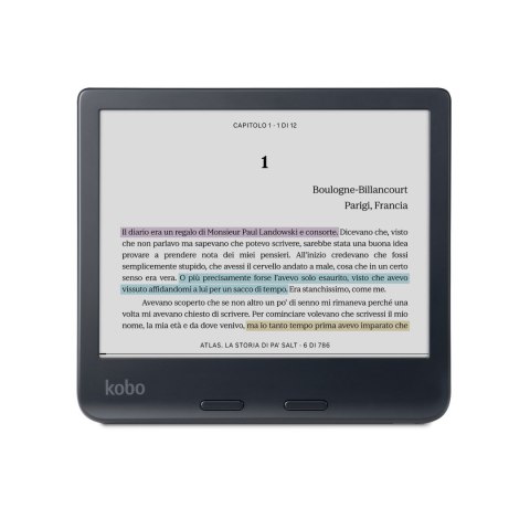 Czytnik eBook Kobo Libra Kolor Schwarz Zestaw z rysikiem 2