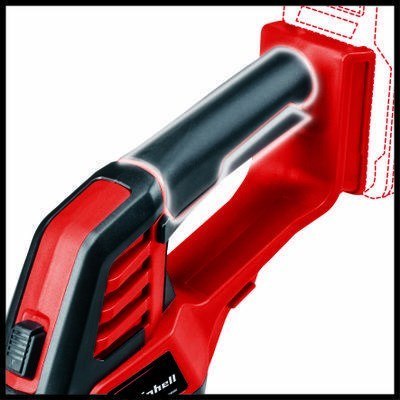 Einhell GE-CG 18/100 Li T-Solo akumulatorowe nożyce do trawy 10 cm 18 V Czarny, Czerwony